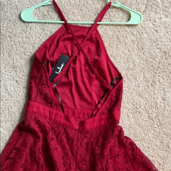 Lulus Dark Red/Burgundy Fancy Dress - Picture 2 of 2